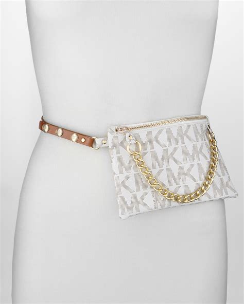 michael kors purse belt